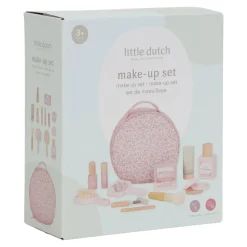 Houten make-up set - Roze