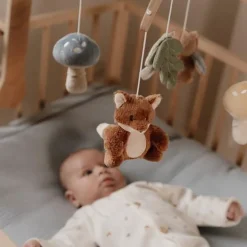 Houten Muziekmobiel - Blauw - Forest Friends