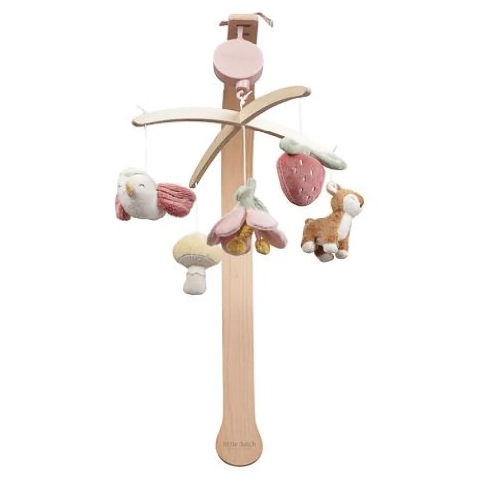 Houten Muziekmobiel - Roze - Fairy Garden