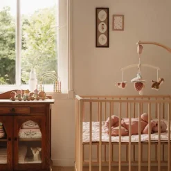 Houten Muziekmobiel - Roze - Fairy Garden