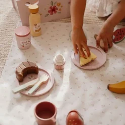 Houten Picknickset - Meerkleurig - Essentials