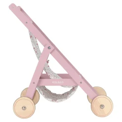 Houten poppenbuggy - Roze - Essentials