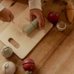 Houten snijgroenten - Meerkleurig - Essentials