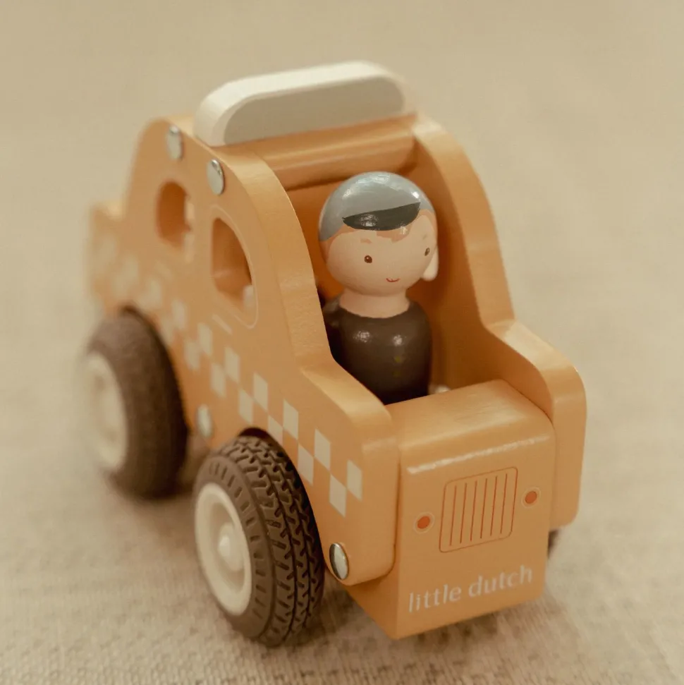 Houten taxi – Geel – Essentials