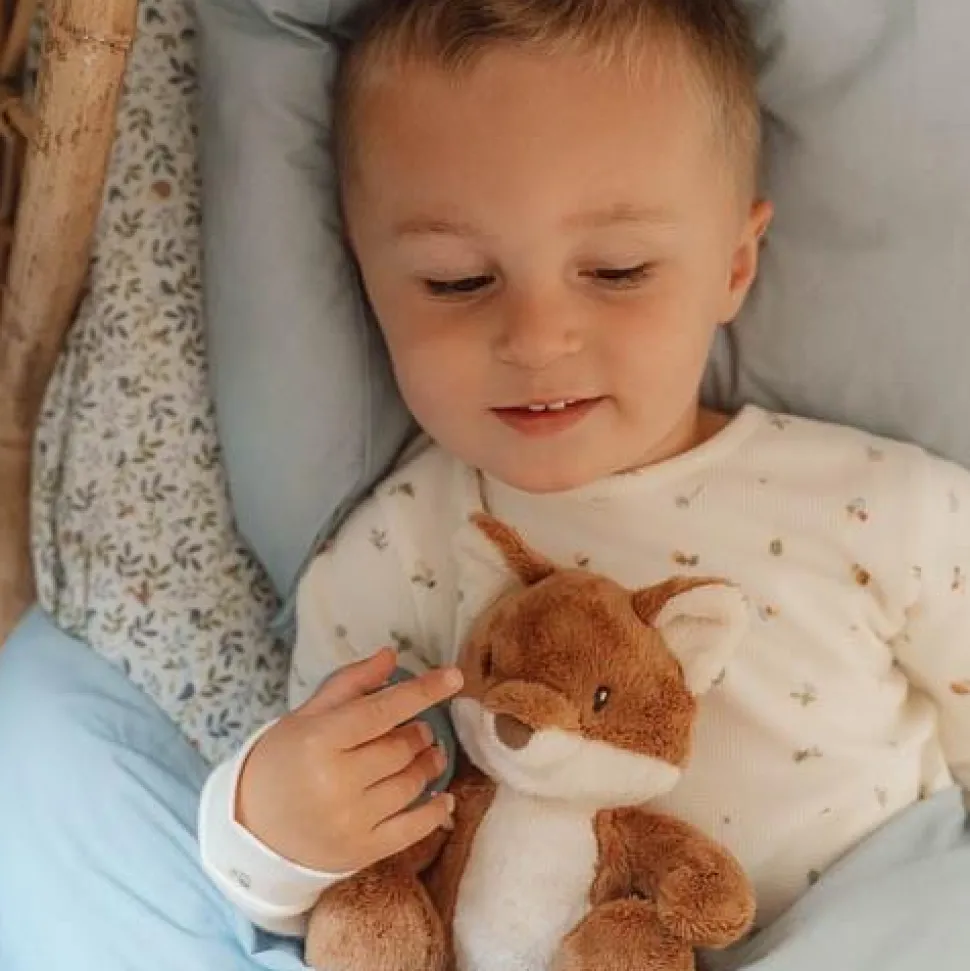 Junior hoeslaken - Blauw - Maat Junior - Forest Friends - Forest Adventure