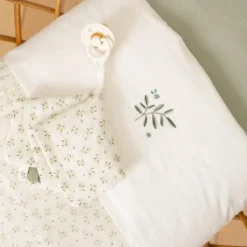 Junior hoeslaken - Groen - Maat Junior - Essentials