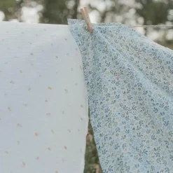 Junior hoeslaken - Wit - Maat Junior - Forest Friends - Forest Treasures