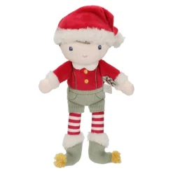 Kerstboek met knuffel Jim - Giftset - NL