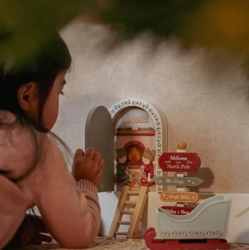 Kerstdeurtje - Meerkleurig