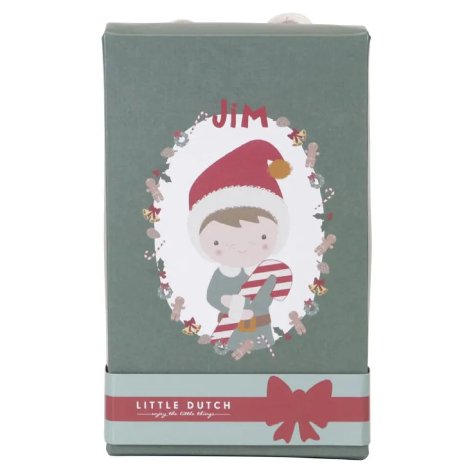 Kerstpop Jim 35 cm
