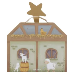 Kerststal speelkoffer