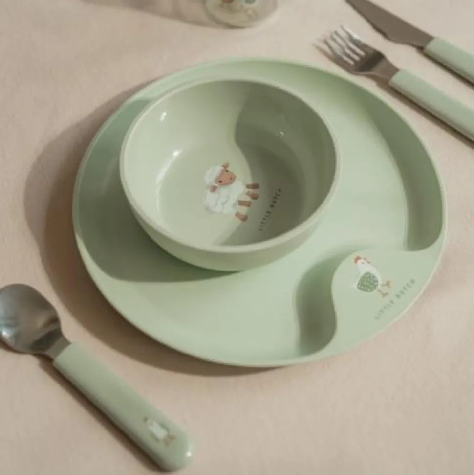 Kinderbestekset - Groen - Little Farm