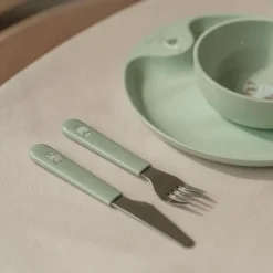 Kinderbestekset - Groen - Little Farm