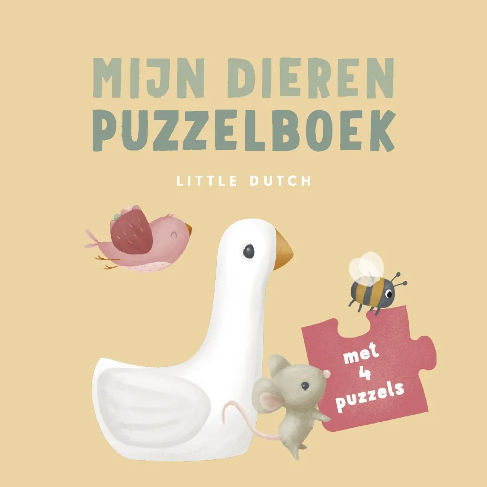 Kinderboek Mijn Dieren Puzzelboek - NL
