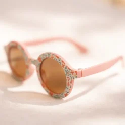 Kinderzonnebril Rond Bloemen