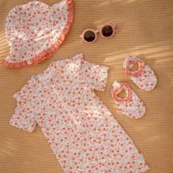 Kinderzonnebril Rond Lichtroze