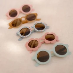 Kinderzonnebril Rond Sea Green