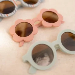 Kinderzonnebril Rond Sea Green