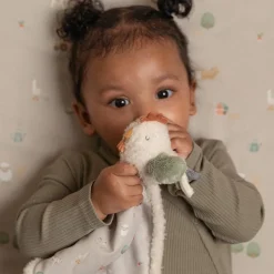 Knuffeldoekje kip Little Farm