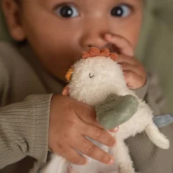 Knuffeldoekje kip Little Farm