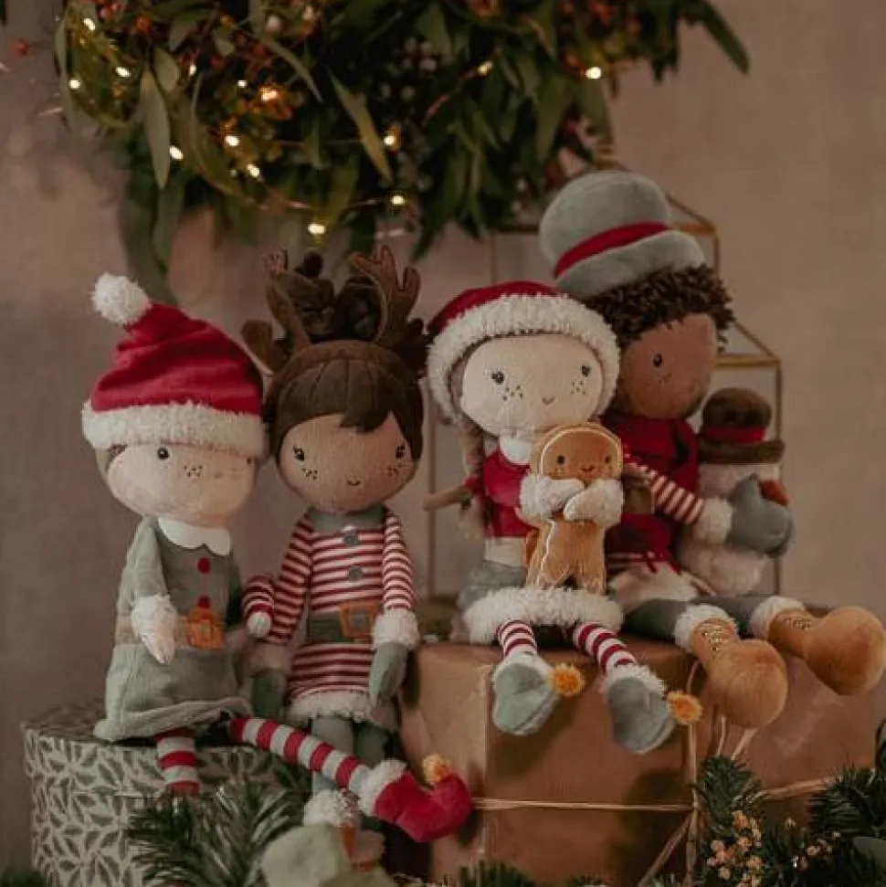 Knuffelpop kerst Jake 35cm