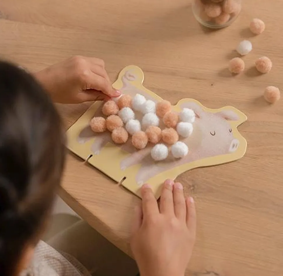 Knutselset Pompom Little Farm