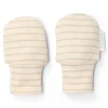 Krabwantjes - Beige - Maat one size - Newborn Naturals - Stripe