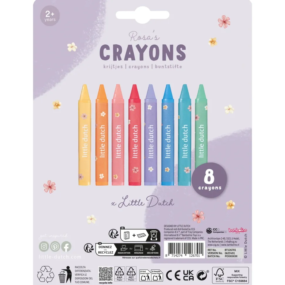 Krijtjes - Meerkleurig - Essentials - Rosa