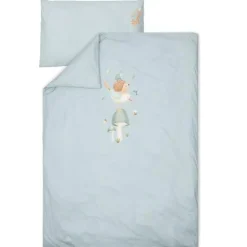 Ledikant dekbedovertrek - Blauw - Forest Friends