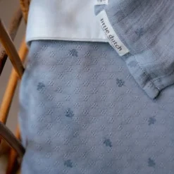 Ledikant deken - Blauw - Essentials