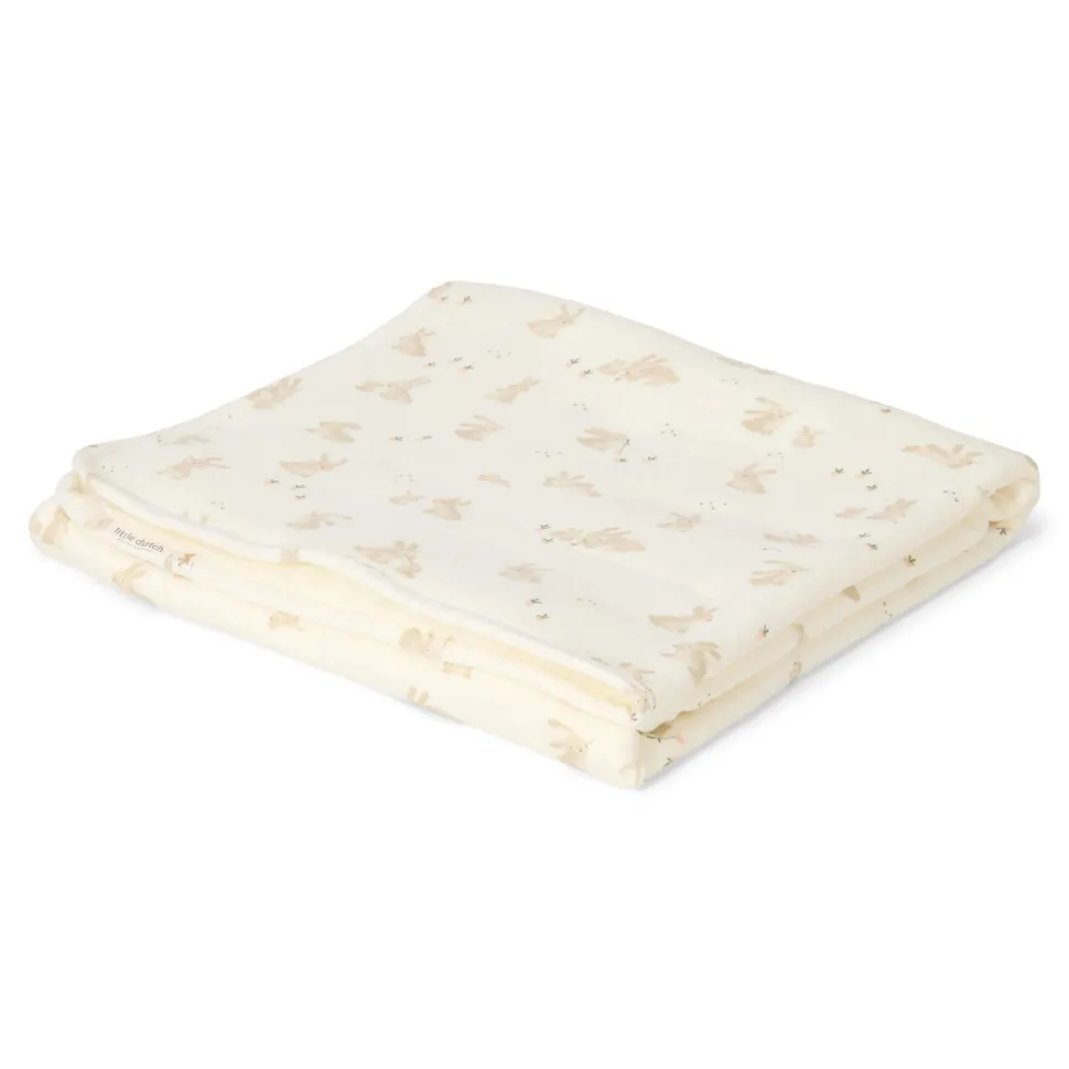Ledikant deken - Wit - Newborn Naturals - Baby Bunny