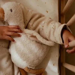 Ledikant hoeslaken - Wit - Newborn Naturals - Little Goose