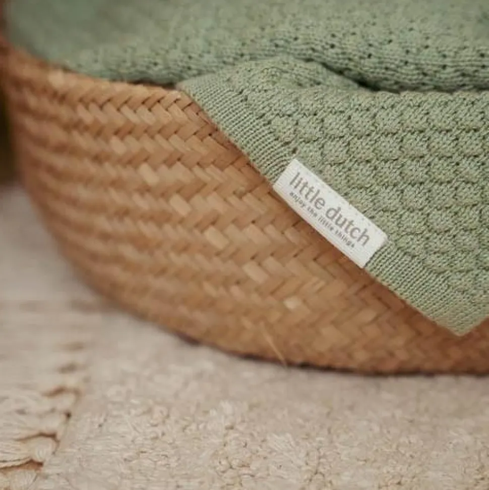 Ledikantdeken - Groen - Essentials