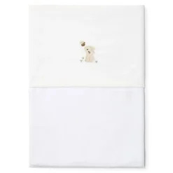 Ledikantlaken - Wit - Newborn Naturals - Baby Bunny