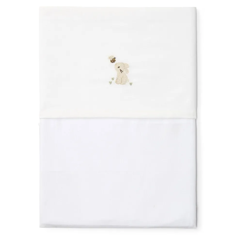 Ledikantlaken - Wit - Newborn Naturals - Baby Bunny