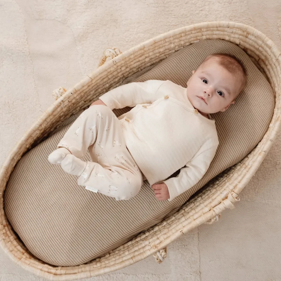 Legging - Beige - Newborn Naturals - Little Goose