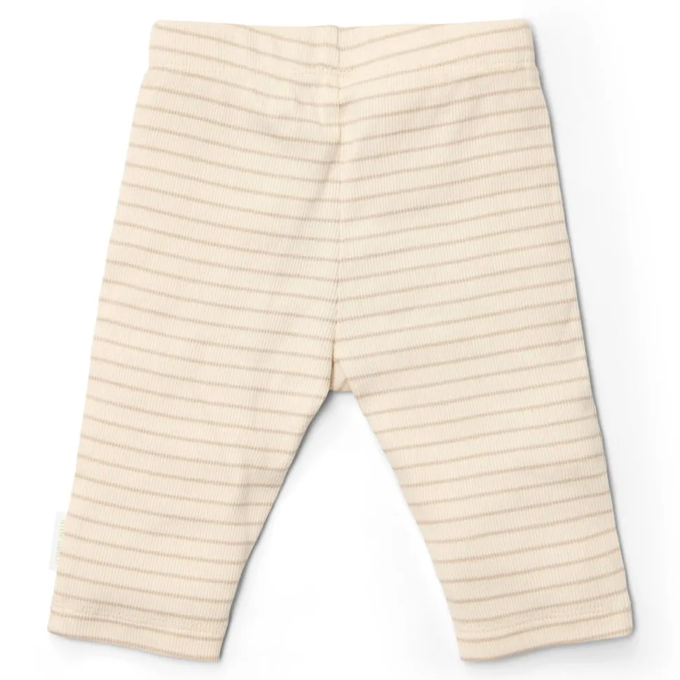 Legging - Beige - Newborn Naturals - Stripe