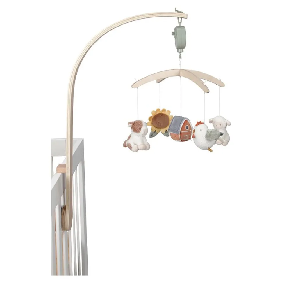 Little Dutch Houten muziekmobiel Little Farm