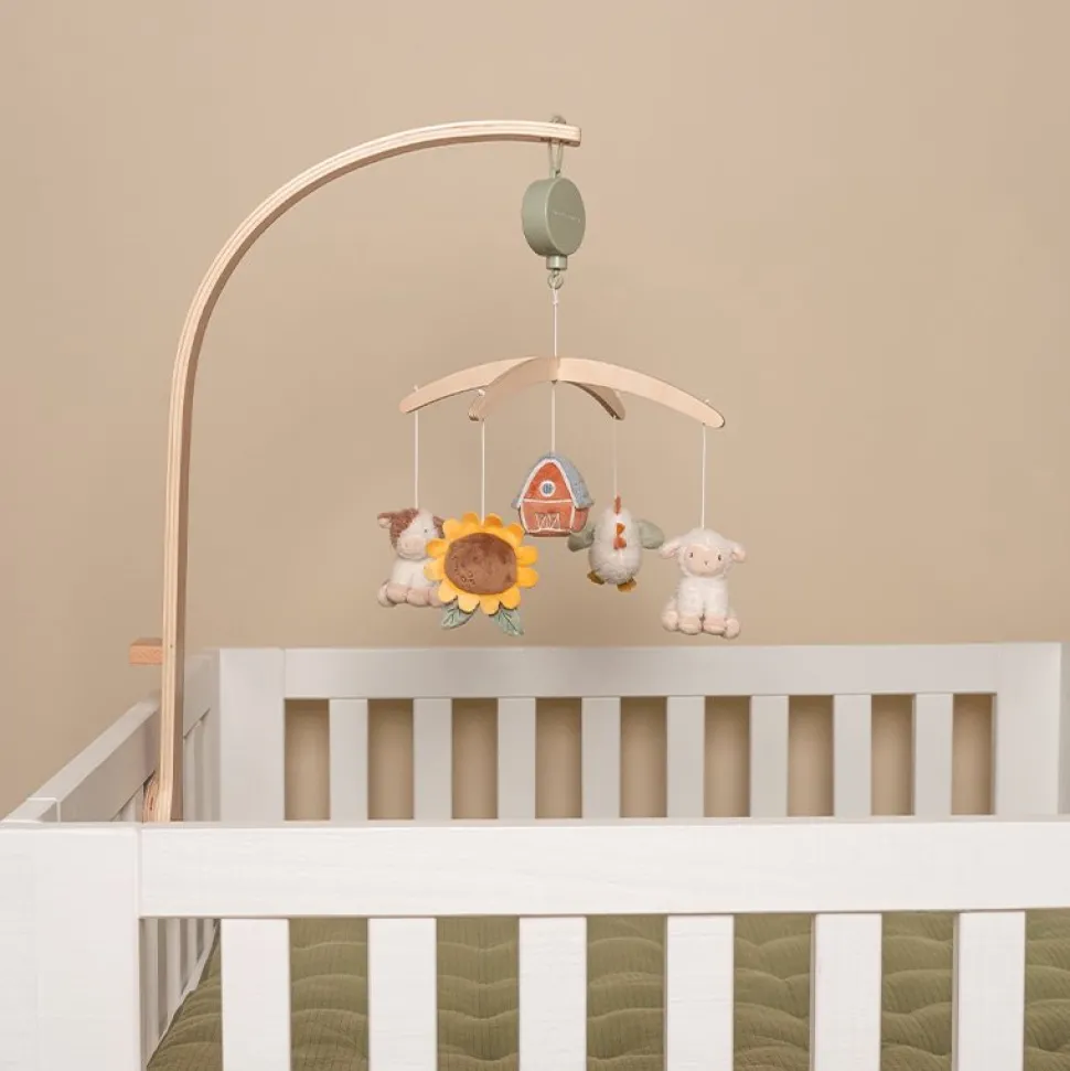 Little Dutch Houten muziekmobiel Little Farm