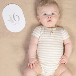 Mijlpaal kaarten - Beige - Baby Bunny - EN