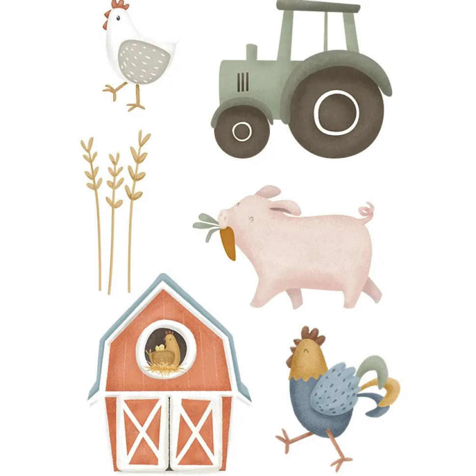 Muurstickers - Meerkleurig - Little Farm