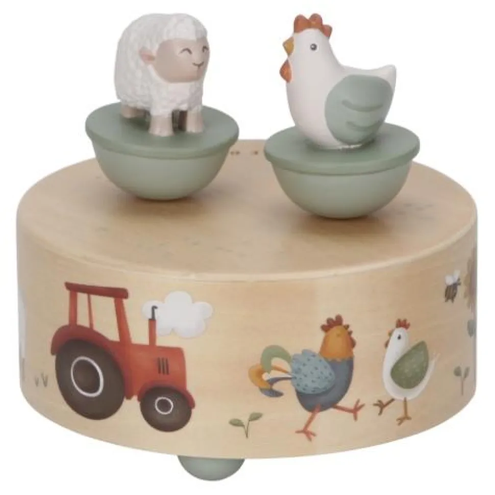 Muziekdoosje - Groen - Little Farm