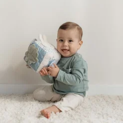 nijntje activiteitenkubus - Blauw - Lucky Leaves