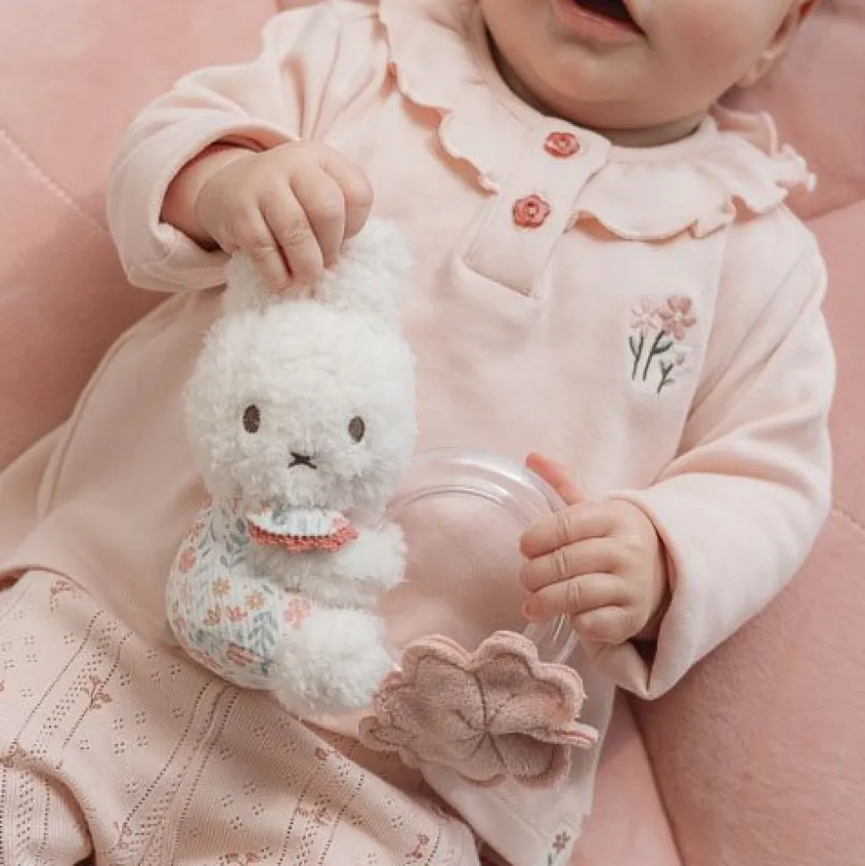 nijntje ringrammelaar - Roze - Lucky Blossom