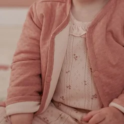 Omkeerbaar jasje - Roze - Fairy Garden