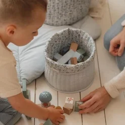 Opbergmand klein - Blauw - Forest Friends - Forest Adventure