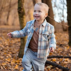 Overhemd - Blauw - Forest Friends