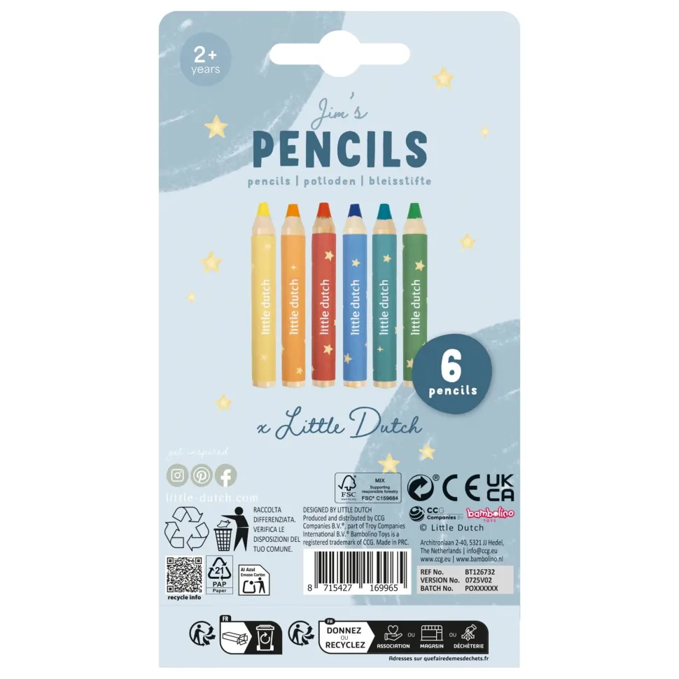Potloden - Meerkleurig - Essentials - Jim