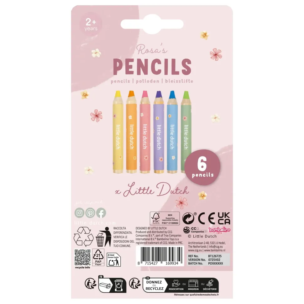 Potloden - Meerkleurig - Essentials - Rosa