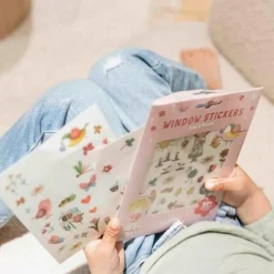 Raamstickers Rosa & Friends